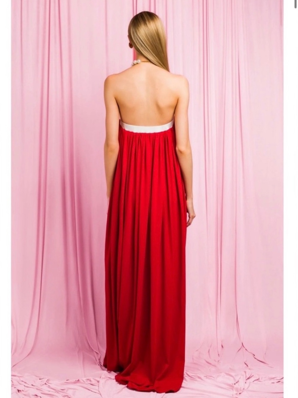 RED RAVELLO DRESS - ROWEN ROSE
X CASALINA - Picture 3 of 5